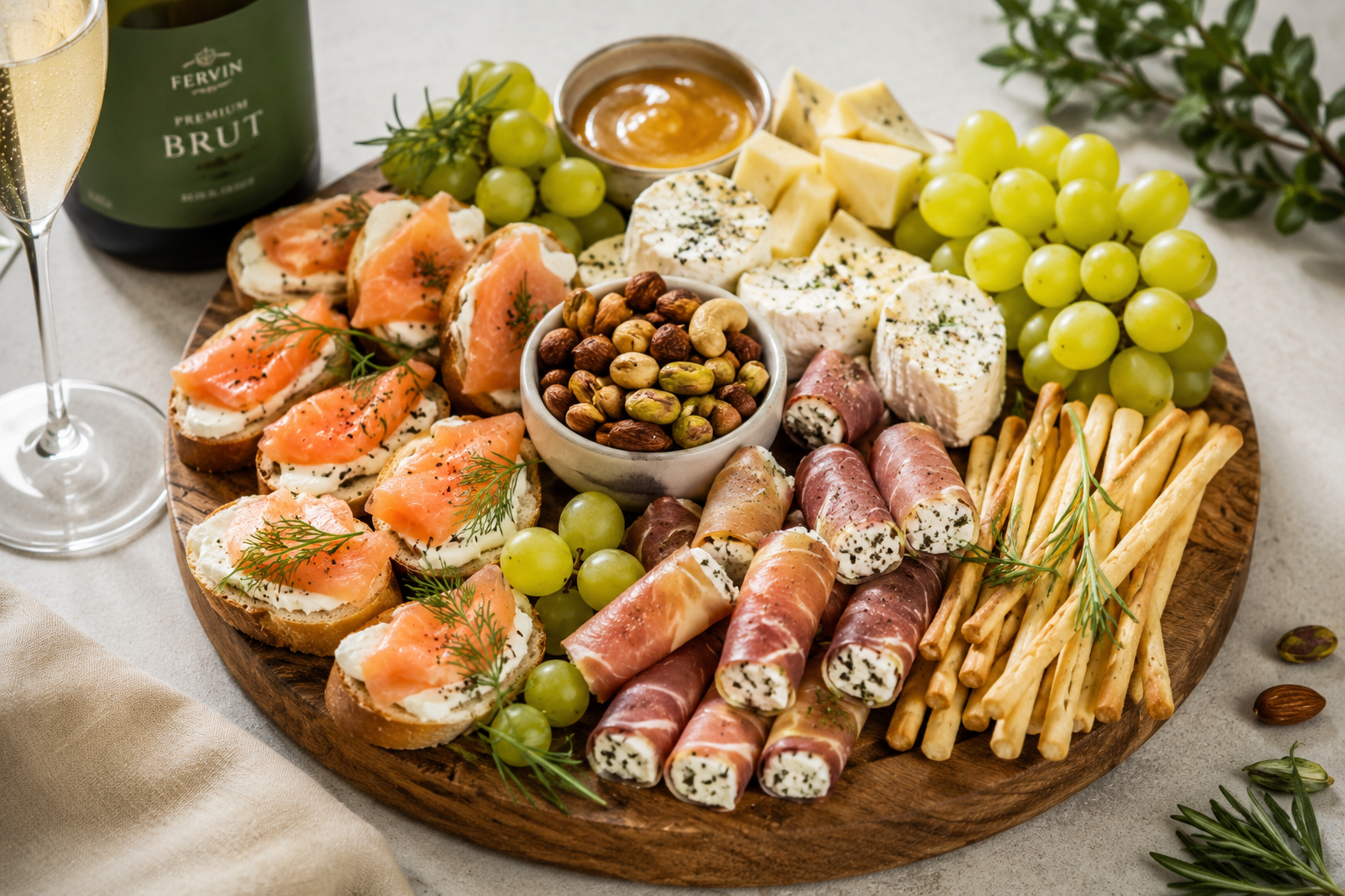Borrelplank 'Frisse Brut'